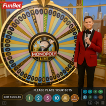 FunBet - Monopoly Live - Evolution Game Show